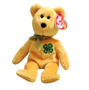 Ty 4-H beanie baby bear. 2004 9"